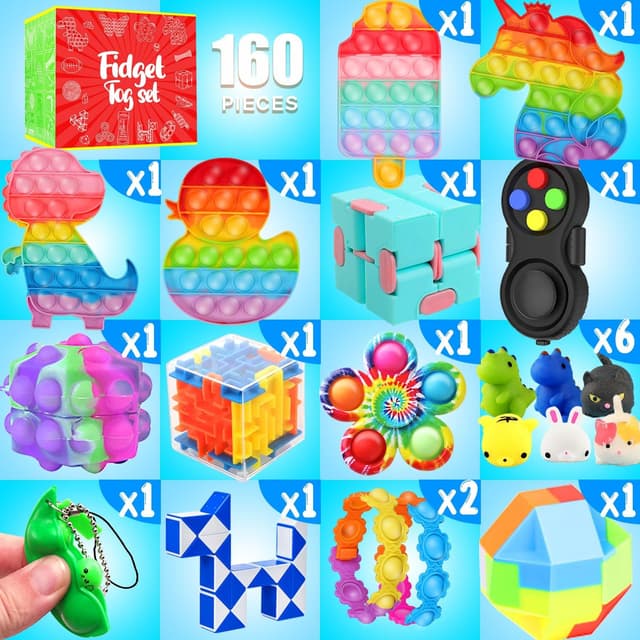 Detalle 2 de Fidget Toys 126-Pack Sensory Toys for Kids