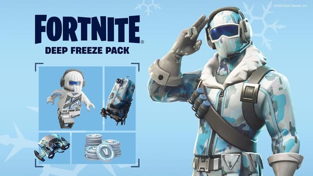 Detalle 2 de Fortnite Schattenfeuer & Eis-Paket für Switch – Download-Code im Karton