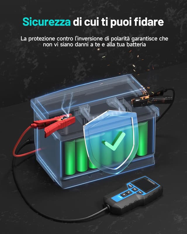 Thumbnail 5 de TOPDON BT200 tester batteria 2,4 pollici