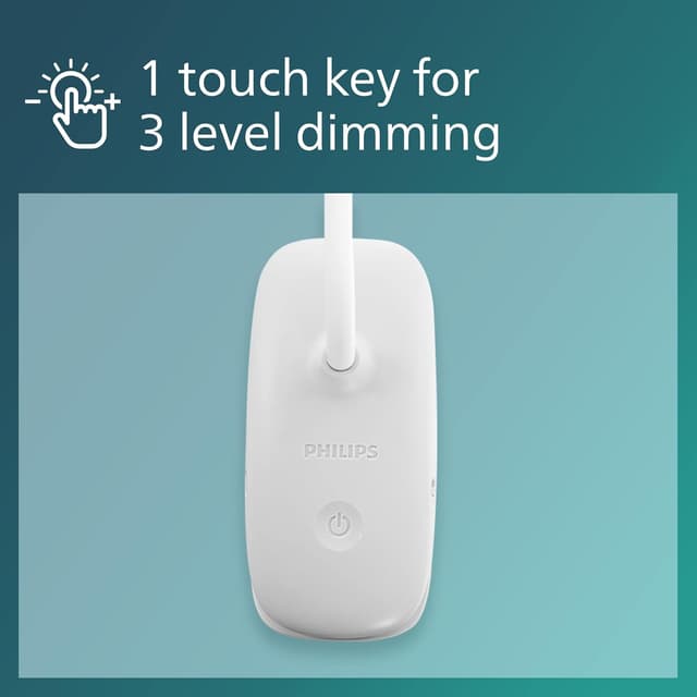 Thumbnail 6 de Philips Lighting Donutclip: Elegante lámpara de mesa