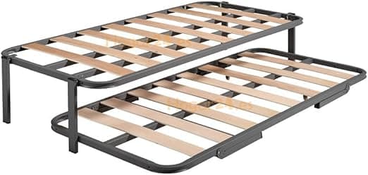 Detalle de Hogar 24 Cama Nido Reforzada con 2 Somieres 🛏️ 90x190 cm
