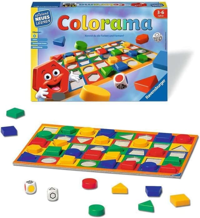 Detalle 2 de Ravensburger Colorama 24921, gioco di assegnazione per bambini 3-6 anni