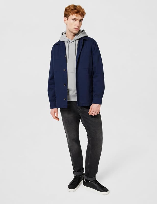 Detalle 2 de Calvin Klein Felpa Uomo con Cappuccio Terry