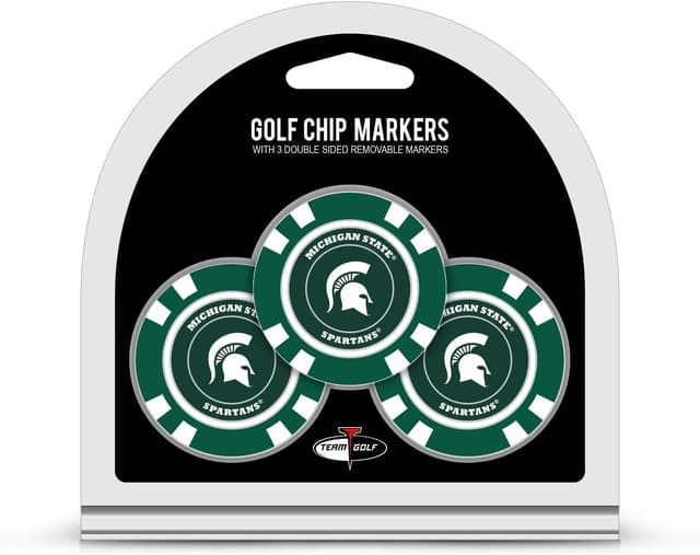 Thumbnail 6 de Team Golf NCAA Poker Chip Size Set with Pop-Out Enamel Golf Markers