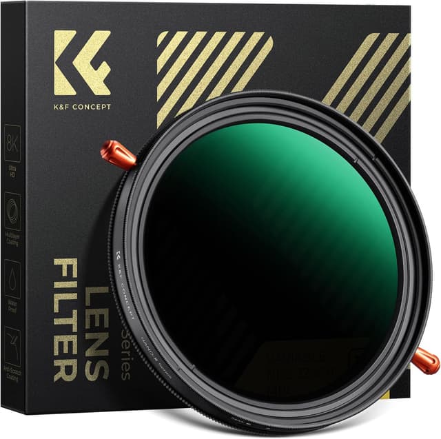Detalle de K&F CONCEPT 62 mm 2-in-1 CPL ND2-32