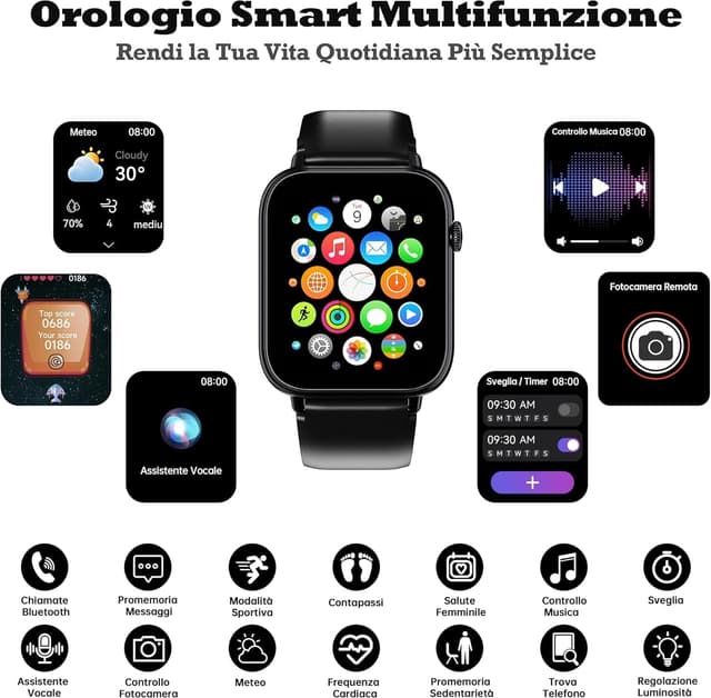 Thumbnail 6 de OUKITEL Smartwatch V3 1.83" HD