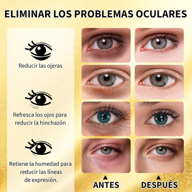 Thumbnail 2 de Parches ojos 20 pares hidratantes Amarillo