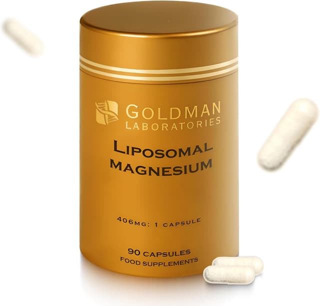 Detalle de Magnésium liposomal Goldman Laboratories – Complexe breveté (90 capsules) à libération lente
