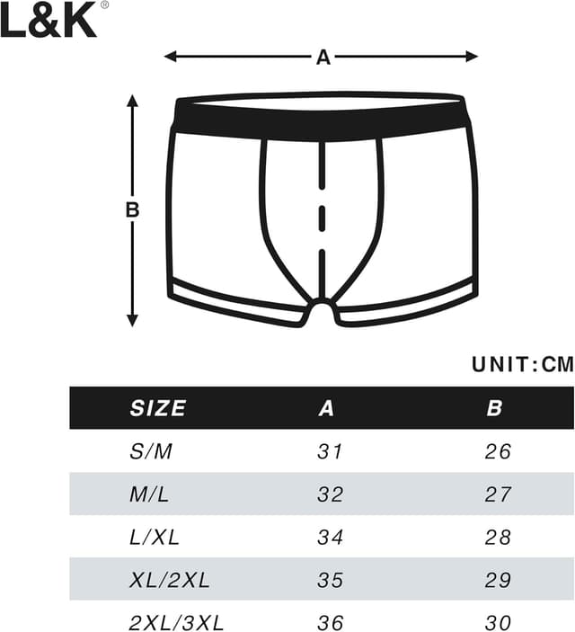 Detalle 2 de L&K 10er Pack Herren Retroshorts/Boxershorts aus Mikrofaser (10 Modelle)