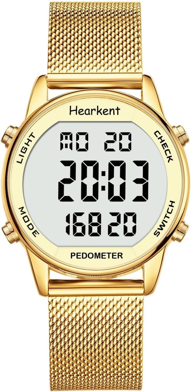 Imagen de Hearkent Pedometer Watch for Women, 30M Waterproof en OfertitasTOP