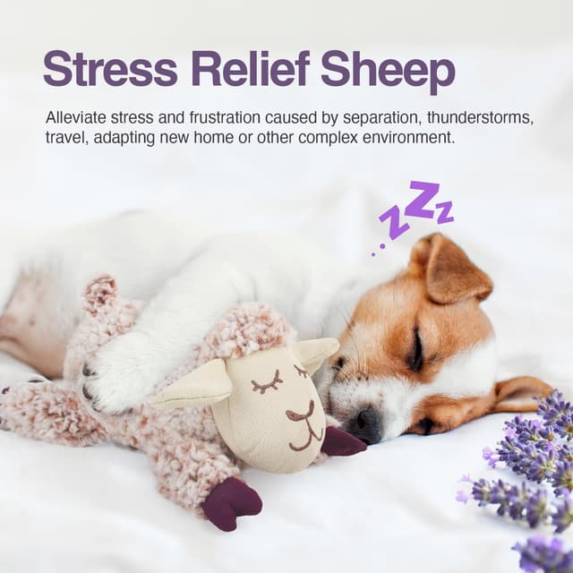 Detalle 2 de Puppy plush snuggle toy with squeaker