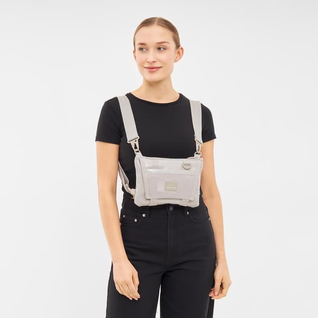 Detalle 2 de Johnny Urban Marsupio petto uomo e donna Avery 2-in-1: borsello e marsupio tattico idrorepellente