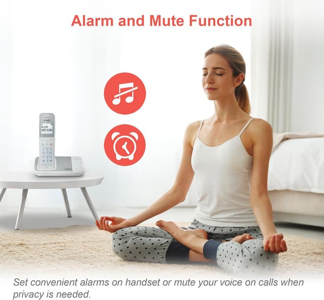 Detalle 2 de VTech XS1050 DECT Cordless Phone with Answering Machine (1 handset) and call blocker