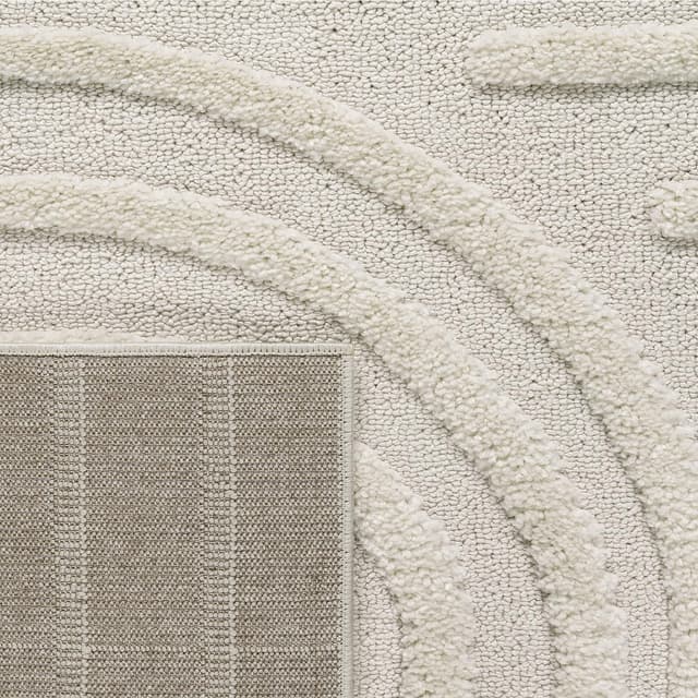 Detalle 2 de Tapis shaggy crème 200x280 cm ⚙