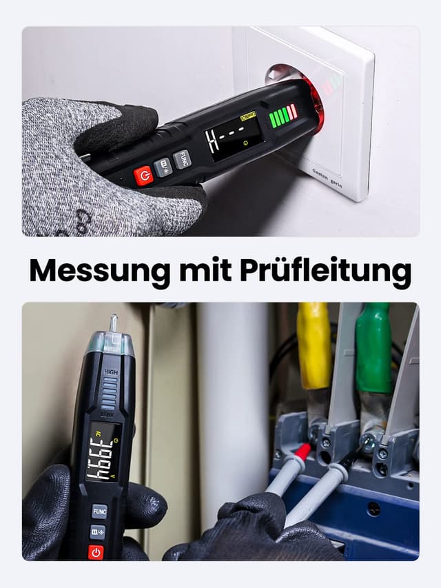 Detalle 1 de KAIWEETS ST100 Multimeter Mini 17,2 cm 📟