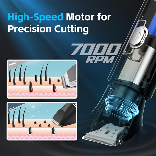 Detalle de Body Hair Trimmer Men 2-in-1 Grooming Kit 🪒