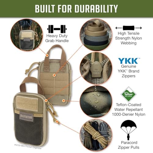 Thumbnail 2 de Maxpedition MX259K-BRK Mini Organizador de Bolsillo 🌟 Caqui