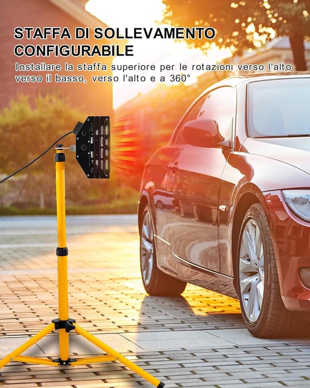 Thumbnail 6 de DATOUBOSS lampada di polimerizzazione per vernici auto a infrarossi 1000W con timer 0-90 min