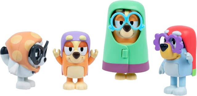 Detalle de Bluey Here Come the Grannies 4-Pack Figures