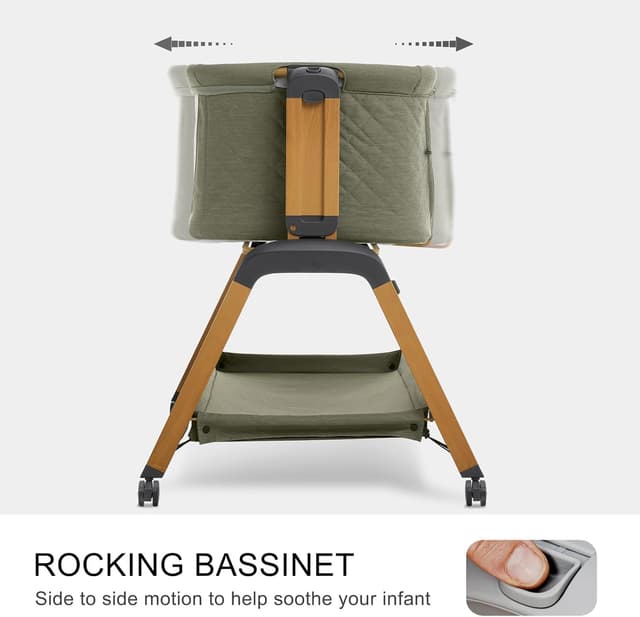 Thumbnail 4 de Jimglo 3-in-1 Baby Bassinet with Adjustable Height