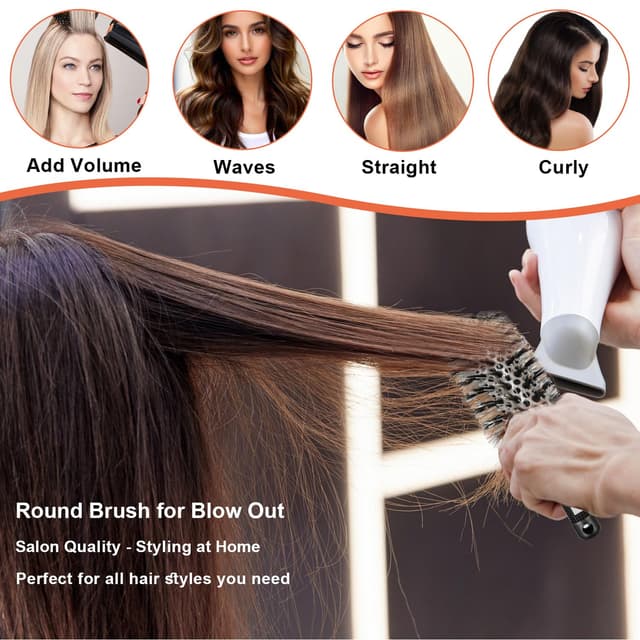 Thumbnail 5 de Elfirly Rundbürste zum Föhnen 45 mm