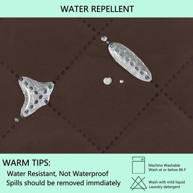 Detalle 2 de Luxshare Reversible Couch Cover for 3-Cushion Sofa 🛋