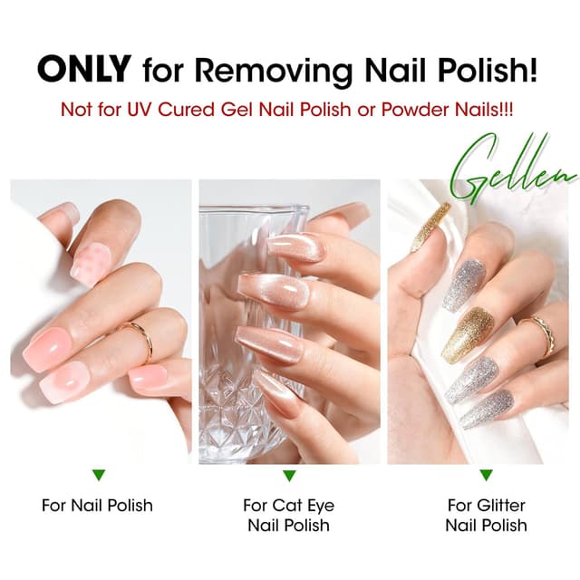 Thumbnail 3 de Gellen Non-Acetone Nail Polish Remover 6.09 fl oz 💅