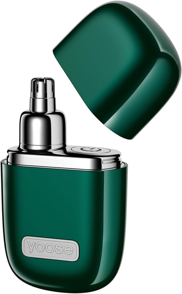 Detalle de yoose Nasenhaartrimmer (IPX7, Edelstahlklingen) für Herren & Frauen – schmerzfreies Trimmen