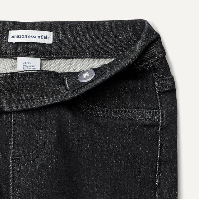 Detalle 2 de Amazon Essentials Girls’ Soft Stretch Denim Jegging (Mid Rise)