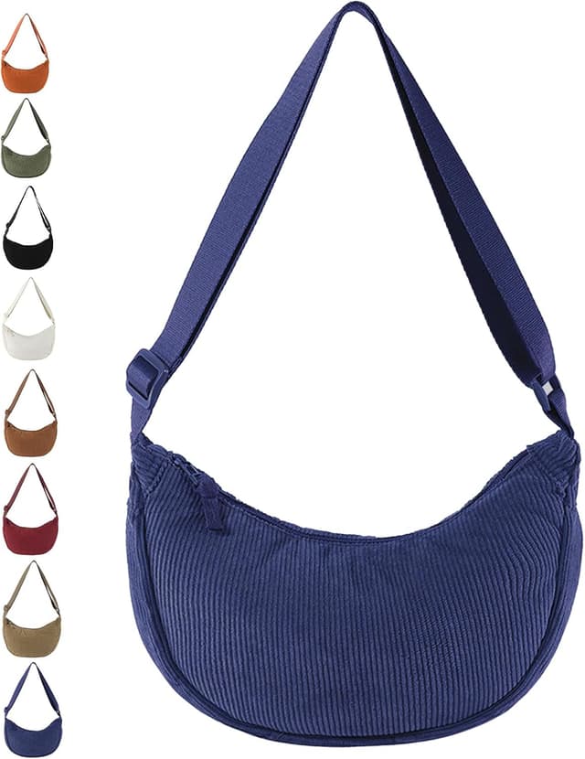 Detalle de JENCVNL Crescent Bag 31 x 16 x 9 cm