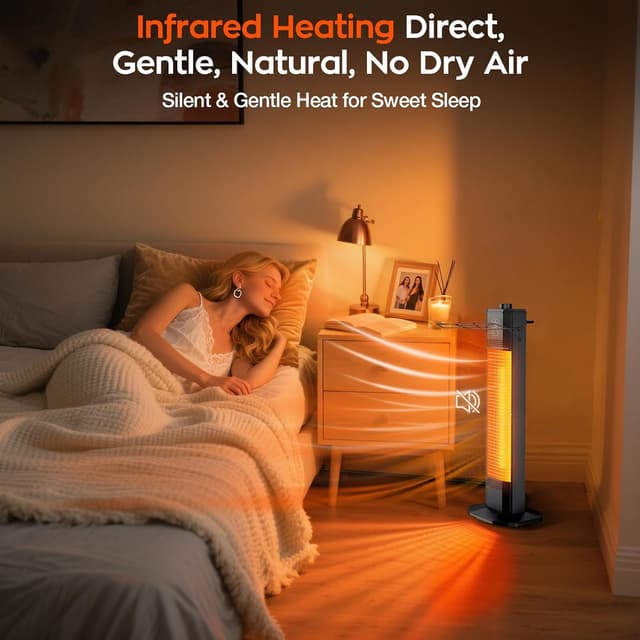 Thumbnail 4 de 27-Inch Infrared Patio Heater ⚡