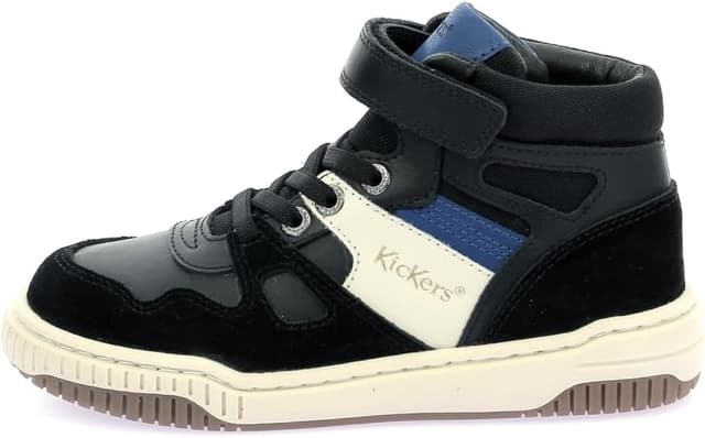 Detalle de Kickers Kick92 Basket mixte enfant – Sneakers haut pour le quotidien
