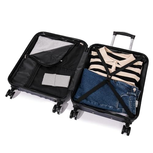 Thumbnail 6 de RAYKONG maleta de cabina ABS 55x40x20 cm (20 pulgadas, 40L) azul marino