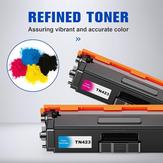 Thumbnail 4 de TN423 Compatible Toner Cartridge 4-pack 🖨