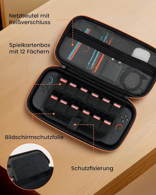 Thumbnail 4 de TRANSNOVO Switch 2 Tasche 12 Slots