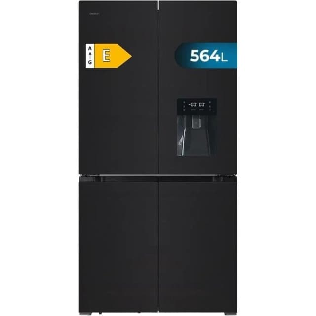 Detalle de Cecotec Bolero CoolMarket 4D 564 Glass: frigorífico americano de 4 puertas con Total No Frost