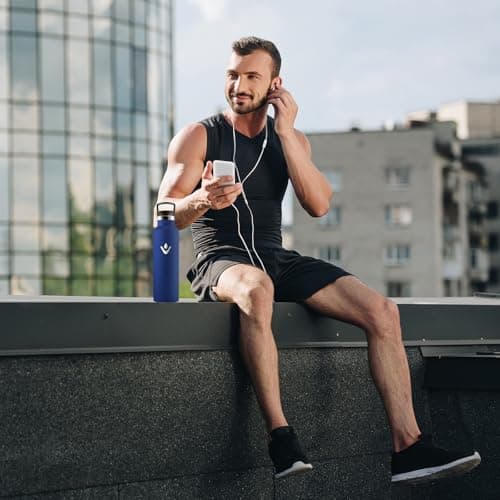 Detalle 2 de Botella Acero Inoxidable 750 ml reutilizable con filtro 🚰