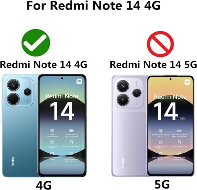 Detalle de WAURZ Cover Redmi Note 14 4G in pelle