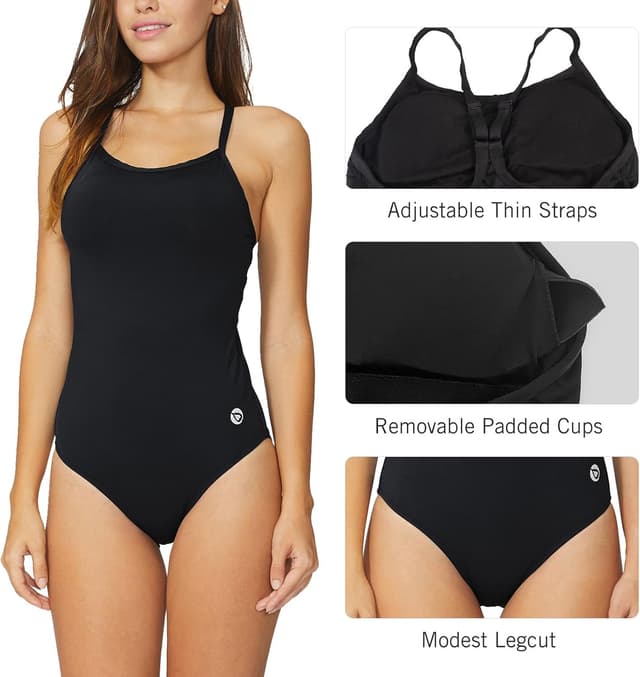 Thumbnail 3 de baleaf Women's Athletic One-Piece Swimsuit