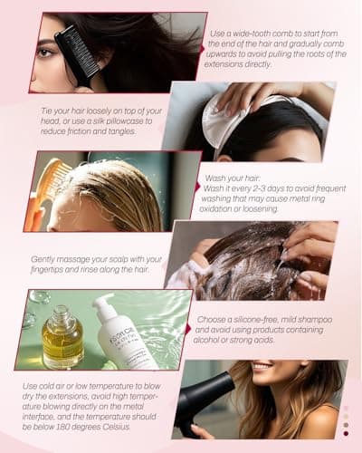 Thumbnail 4 de Moresoo Nano Ring Extensions 50 mèche ⚙