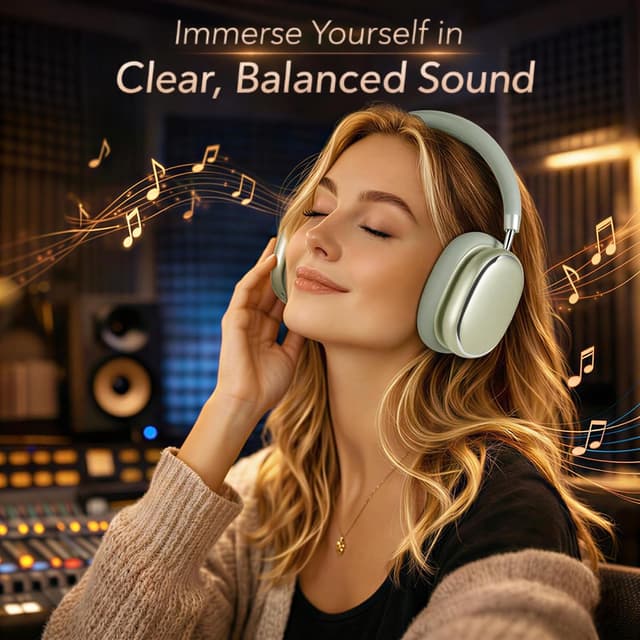 Detalle de FOFUN NC95 ANC Headphones, 120H playtime