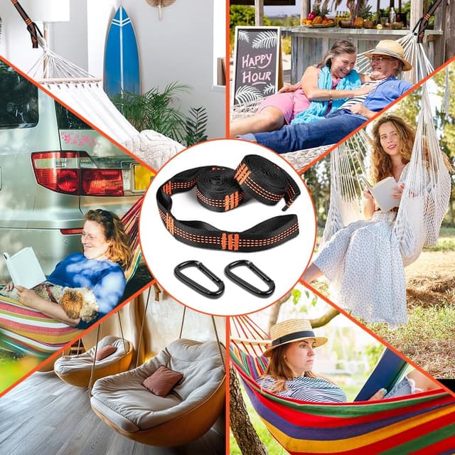 Detalle 2 de Vicloon corde per altalena 2 pezzi da 150 cm