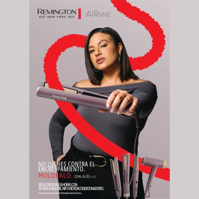 Detalle 2 de Remington Airvive Plancha de pelo con aire 💇