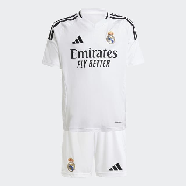 Detalle de Adidas Conjunto Real Madrid 24/25 70% reciclado