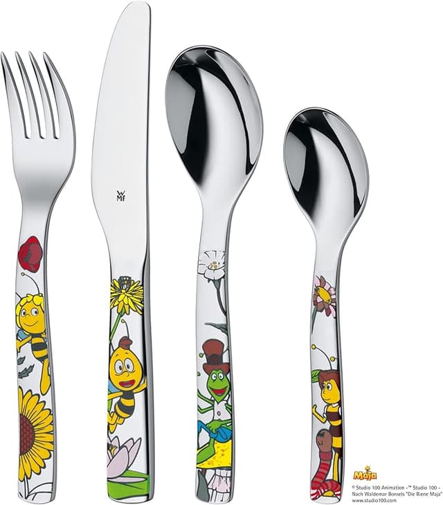 Imagen de WMF La Abeja Maya - Cubertería Infantil 4 Piezas 🐝 en OfertitasTOP