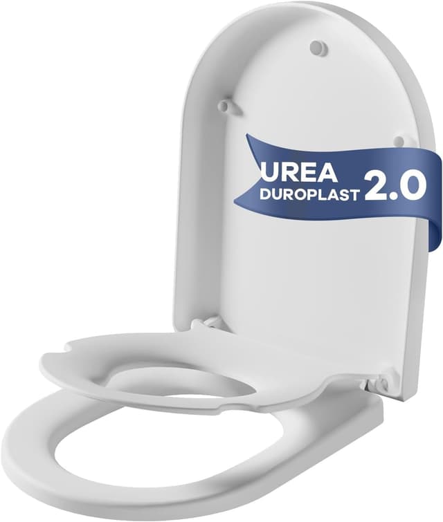 Imagen de Toilettensitz Kinder mit Absenkautomatik D-Form Weiß en OfertitasTOP