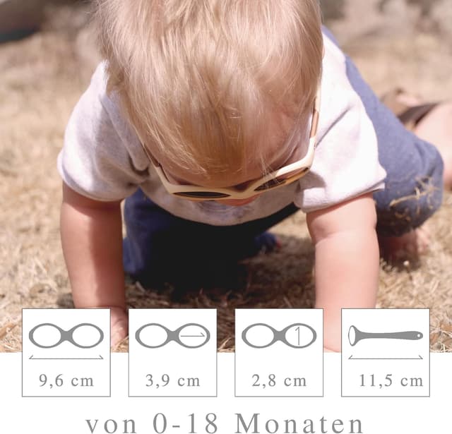 Detalle 2 de ActiveSol BABY Sonnenbrille 0 bis 24 Monate