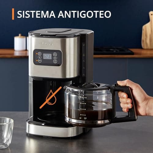 Thumbnail 4 de Krups First ☕️ Cafetera de filtro 1,25L con temporizador y modo preinfusión