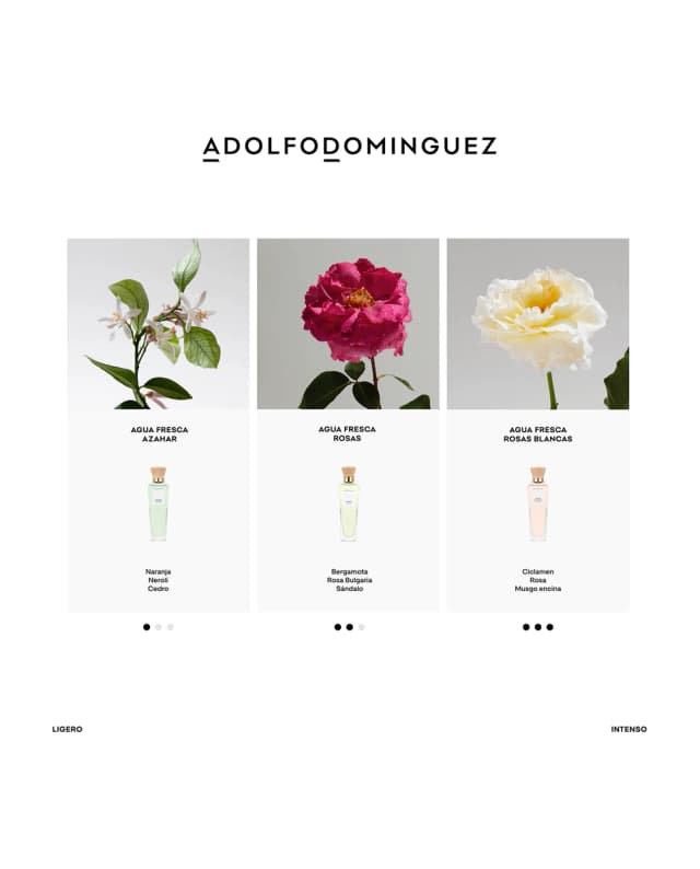 Detalle 2 de Adolfo Dominguez Eau de Toilette Agua Fresca de Azahar 🍊