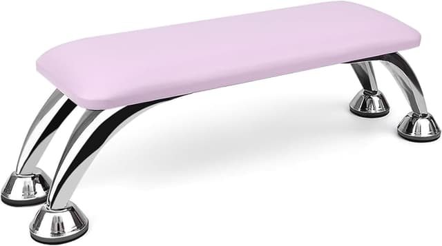 Detalle de AMOYUN poggiamano per unghie in microfibra PU: tappetino reposabrazzo antiscivolo per manicure e salone